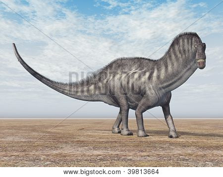 Dinosauruksen Amargasaurus