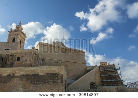 Restored Bastion Wall