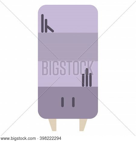 Icon Of Cupboard Furniture Set Vector Color