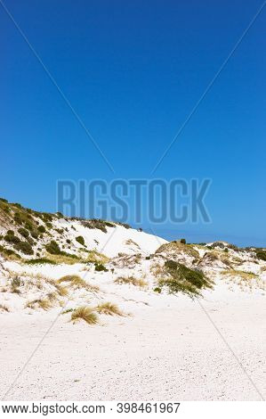 Coastal Sand Dune Landscape Of Fish Hoek, Cape Town