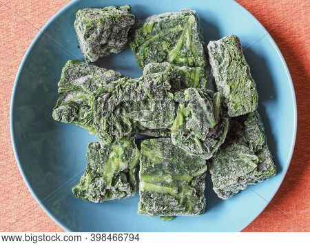 Frozen Spinach Vegetables Food