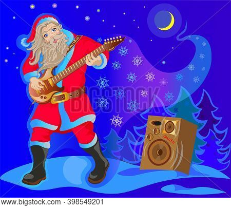 Santa Is Going To Throw A Big New Year`s Party