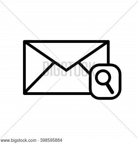Mail Icons Isolated. Email Vector Stock Symbol Eps10 On White Background