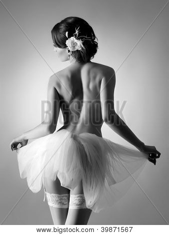 Jeune beau danseur de ballet