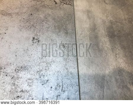 Gray Graphite Texture, Stylish Background. Abraded Silver Surface, Glossy Gray Shades. Unusual Color