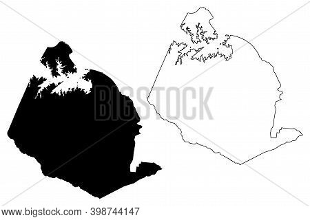 Lexington County, State Of South Carolina (u.s. County, United States Of America, Usa, U.s., Us) Map