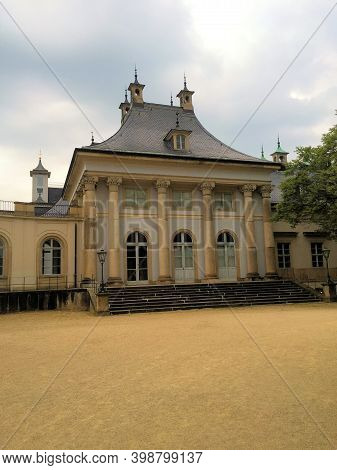 Pillnitz Castle In The Area Of Dresden In Germany 27.5.2016