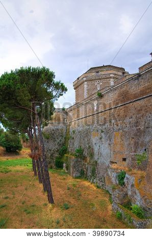 Forte Sangallo. Civita Castellana. Lazio. Itálie.