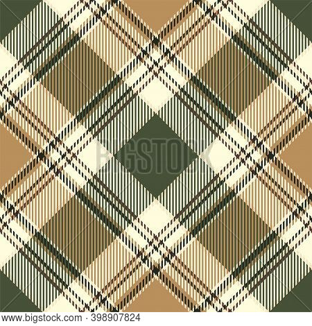 Tartan Scotland Seamless Plaid Pattern Vector. Retro Background Fabric. Vintage Check Color Square G
