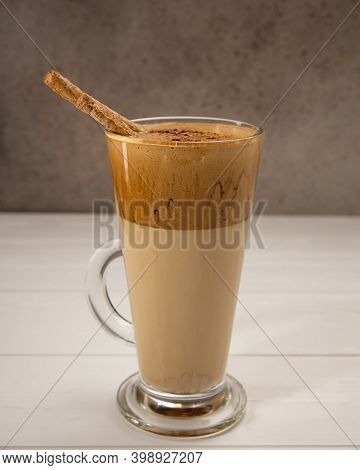 Breakfast With Dalgon Coffee On A Light Background