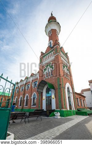 The Thousandth Anniversary Of Islam Mosque (also Known As The Mosque Across The Kaban Lake) In Kazan