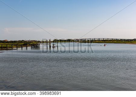 Matanzas River, Bridge Of Lions In Saint Augustine Florida