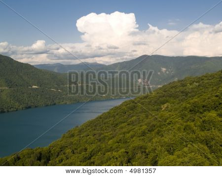 Montagne du Caucase - vue