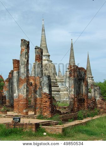 Historic Temple In  Thailand