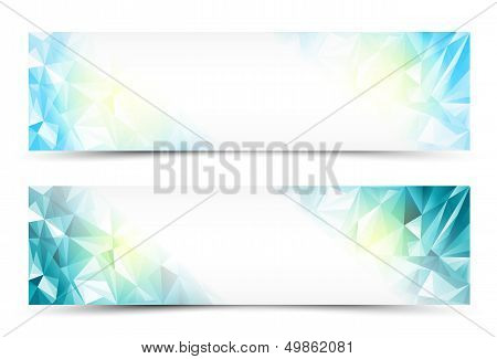 Polygon Banner Set