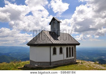 Mountain Matajur, Julian Alps in Italy and Slovenia, Europe