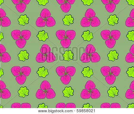 Retro floral background