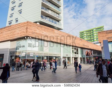 The Modern City Centre Of Almere, The Netherlands