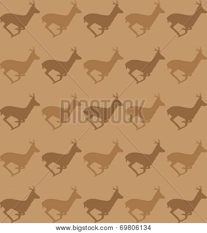 Running deer pattern
