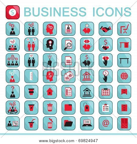 Set Of Web Icons For Business Finance Communication