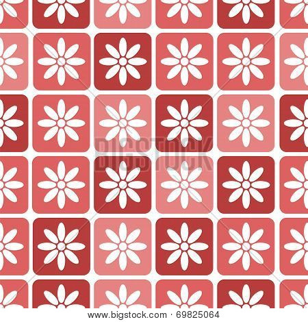 Abstract Seamless Floral Pattern