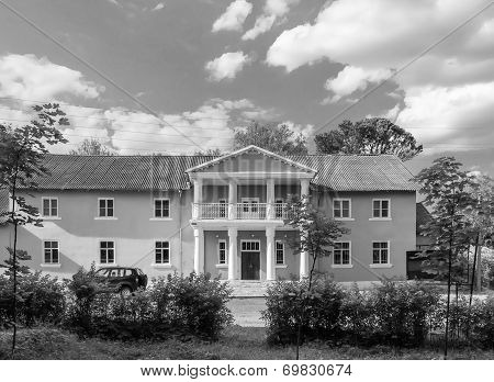 House of Culture, the village Moldino, Russia