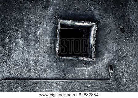 Abandoned air conditioning duct