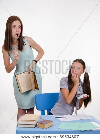 Trainee Caught For Cheating On An Exam