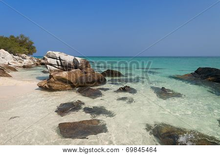 Beach On The Koh Rin Island