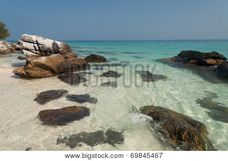 Beach On The Koh Rin Island