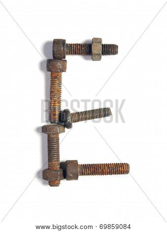 Rush Bolt Character "e"