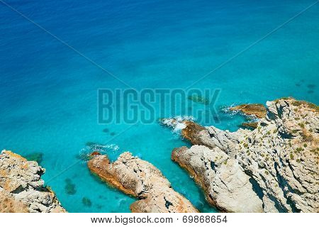 Coast near the town of Tropea region Calabria - Italy