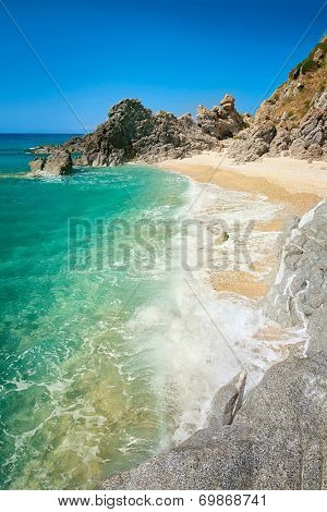 Coast near the town of Tropea region Calabria - Italy