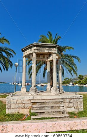 Mormont Glory Pavilion (1814). Trogir, Croatia. Unesco Site