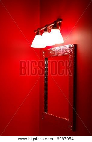 Specchio rosso