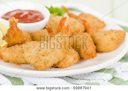 Breaded Butterfly Prawns