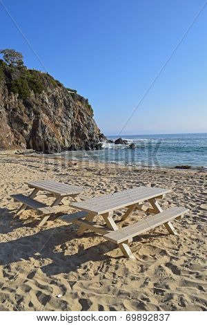 Beach Picnic Tables