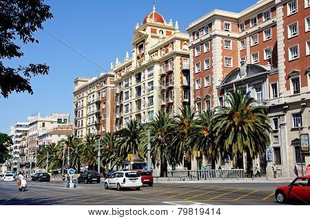 Unicaja bank, Malaga.