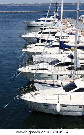 rækken af yacht