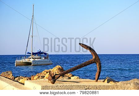 Anchor & Boat