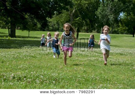 Juego de niños en el Parque
