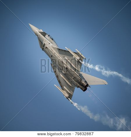 Jet Fighter In Flight