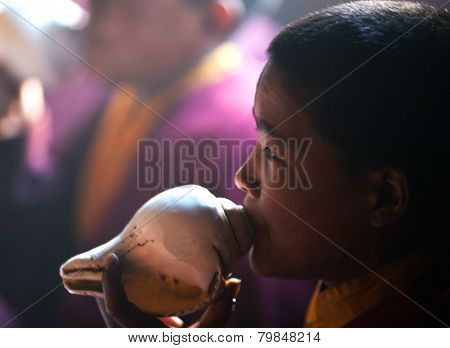 Buddhists chants, Nepal