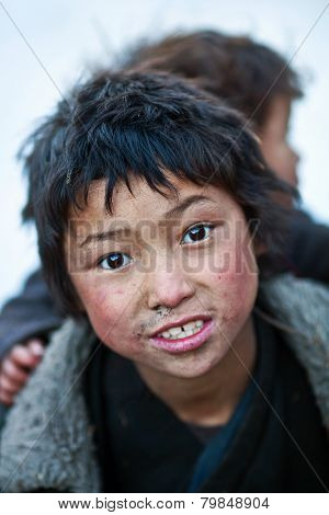 Tibetan Boys, Nepal
