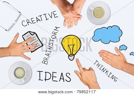 Creative ideas collage
