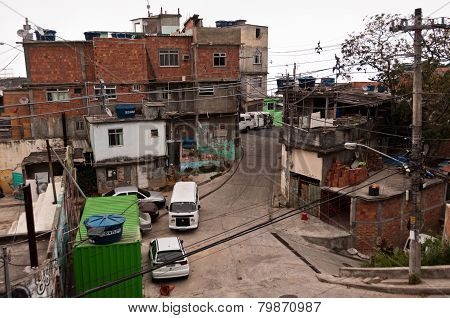 Vidigal Favela in Rio de Janeiro