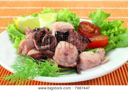 Salade de poulpe