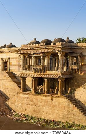 Sarkhej Roza Mosque In Ahmedabad, Gujarat