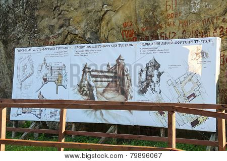 Signboard In The Historical And Cultural Reserve 