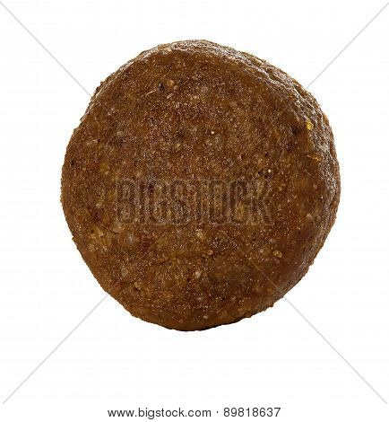 Dry Dog Food Isolated On White